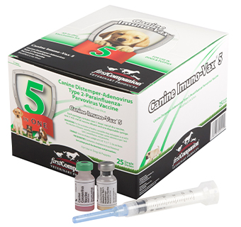FIRST COMPANION CANINE IMUNO-VAX® 5 - 1 DOSE