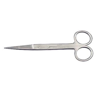 JORVET™ SURGICAL SCISSORS SHARP 5-1/2 IN 1/PKG