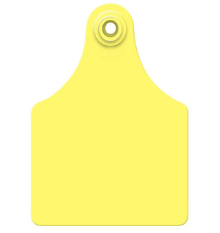 TAMPERPROOF™ MAXI FEMALE - BLANK - YELLOW - 25/BAG