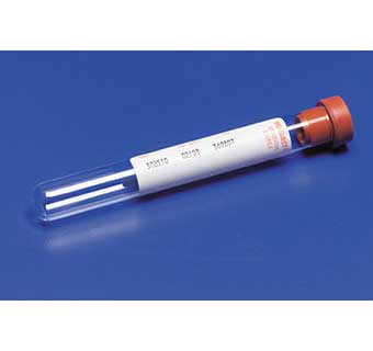 MONOJECT™ RED STOPPER BLOOD COLLECTION TUBE 3 ML 100 COUNT