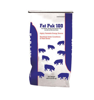 FAT PAK® 100 ANIMAL FEED SUPPLEMENT 50 LB