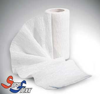 SUREFLEXX SELF ADHESIVE BANDAGES WHITE 4 INCH 18/PKG