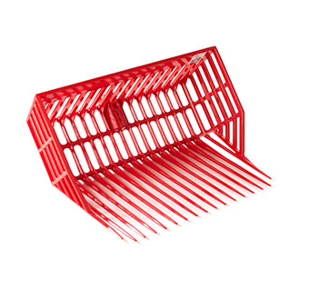 DURAPITCH II STALL FORK HEAD RED 1/PKG