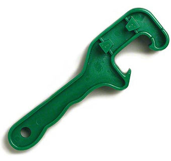 PAIL LID OPENER GREEN PLASTIC 1/PKG