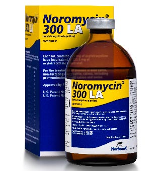 NOROMYCIN® 300 LA (OXYTETRACYCLINE INJECTION) 100 ML 1/PKG