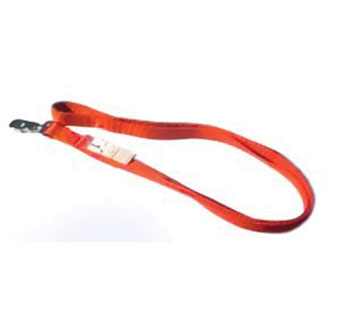 951 DOUBLE LAYER HUNTING DOG LEASH NYLON HOT ORANGE 1 IN X 6 FT