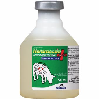 NOROMECTIN® PLUS (IVERMECTIN AND CLORSULON) INJECTION 50 ML 1/PKG