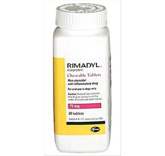 RIMADYL® CHEWABLE TABLETS 75MG  60/BOTTLE (RX)