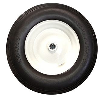 FLAT-FREE TIRE EASY DUMP CART 11 CU-FT