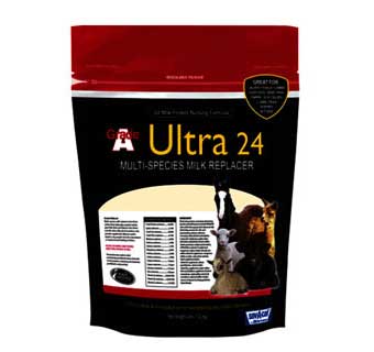 GRADE A® ULTRA 24 MULTI-SPECIES MILK REPLACER 4LB BAG