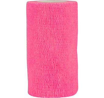 FLEX WRAP™ EZ-TEAR® BANDAGE 4 IN NEON PINK ROLLS EACH