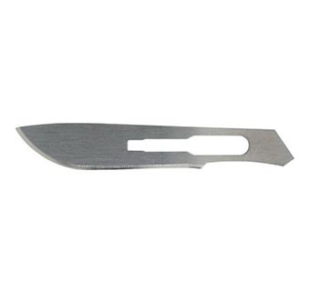 STAINLESS STEEL STERILE SURGICAL BLADE NO. 22 100/BOX