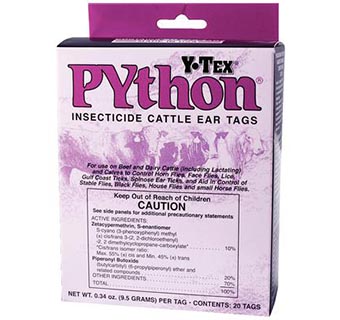 PYTHON® INSECTICIDE ULTRA TAGGER APPLICATION PIN 20/PKG