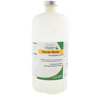 STERILE WATER FOR INJECTION 250 ML (RX)