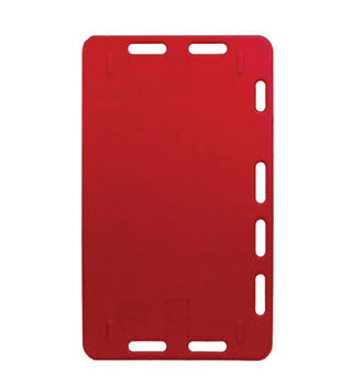2-WAY SORTING PANEL 30 IN X 48 IN RED