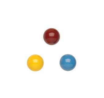 ALLFLEX® REPLACEMENT MR2 PISTON KNOB PACK BLUE/RED/YELLOW 3/PKG