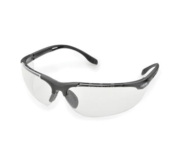 SPHERE-X™ EXTREME WRAP SAFETY GLASS BLACK/CLEAR