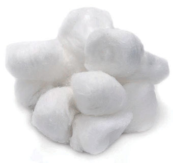 ABSORBENT COTTON BALLS MEDIUM 2000/PKG