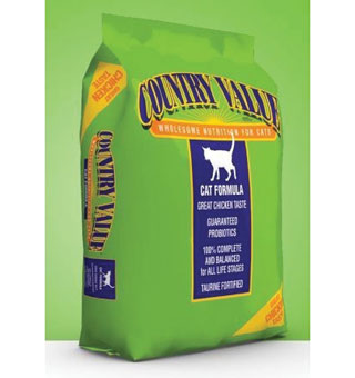 COUNTRY VALUE CAT FOOD 30% PROTEIN 40 LB