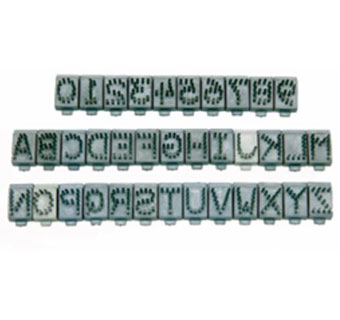 4110 STANDARD TATTOO DIGIT 3/8 IN H LETTER Y