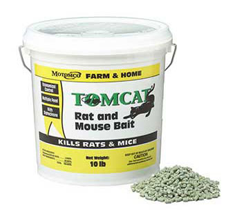 TOMCAT RAT AND MOUSE BAIT PELLETS 10 LB