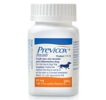 PREVICOX™ CHEWABLE TABLETS 57 MG 180/BOTTLE (AGENCY) (RX)