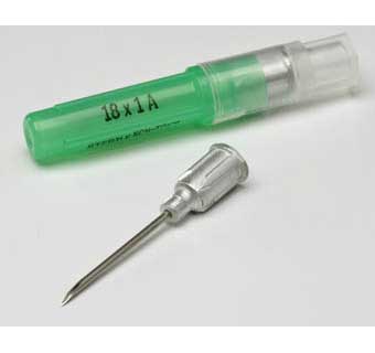 MONOJECT™ VET NEEDLE ALUMINUM HUB 20 GAUGE X 1.5 INCH A - BEVEL EACH