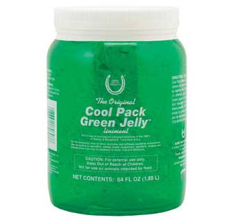 COOL PACK GREEN JELLY LINIMENT 64 OZ
