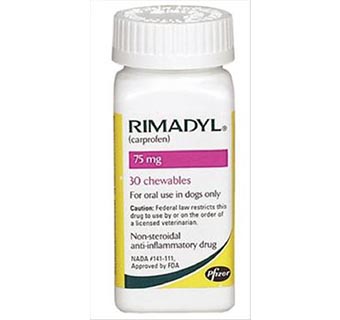 RIMADYL® CHEWABLE TABLETS 75MG  30/BOTTLE (RX)
