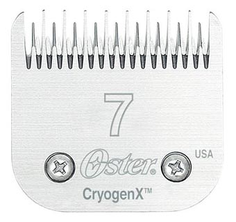 OSTER® CRYOTECH™ A5® CLIPPER BLADE SIZE 7 SKIP TOOTH CRYOGEN-X™