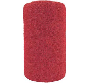 COFLEX® BANDAGE RED 4 IN ROLL 18 COUNT