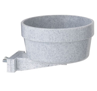 PET LODGE® QUICK LOCK CROCK 20 OZ GRANITE