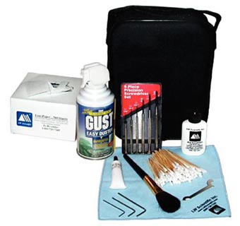 MICROSCOPE CLEANING AND SERVICE KIT INCLUDES MULTIPLE ITEMS