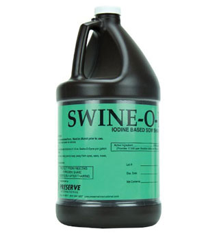 SWINE-O-DYNE™ IODINE-BASED SOW SHAMPOO 1 GAL