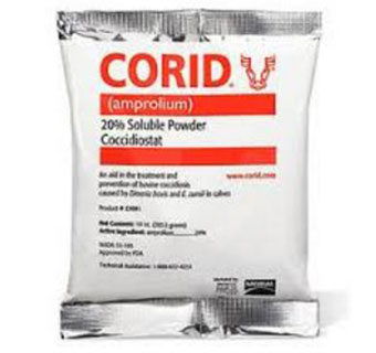 CORID® 20% SOLUBLE POWDER (AMPROLIUM) 10 OZ