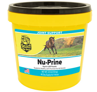NU-PRINE™ ASPIRIN JOINT SUPPLEMENT FOR HORSES 2.5 LB 1/PKG