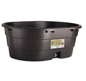 POLY OVAL STOCK TANK  - 75 GALLON - EACH