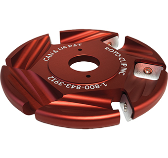 6-SLOT CARBIDE FLAT HOOF TRIMMING DISC 4.5 IN 1/PKG