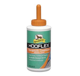 HOOFLEX® THERAPEUTIC CONDITIONER LIQUID AND BRUSH 15 FL OZ