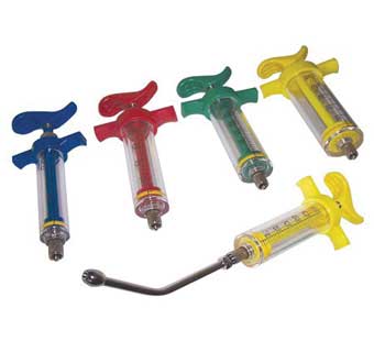 IDEAL® SYRINGE 30 CC NYLON WITH DRENCH TIP