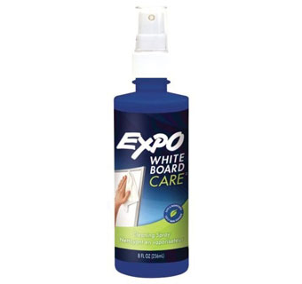 EXPO® WHITEBOARD CARE WHITEBOARD DRY ERASE CLEANER BLUE/CLEAR