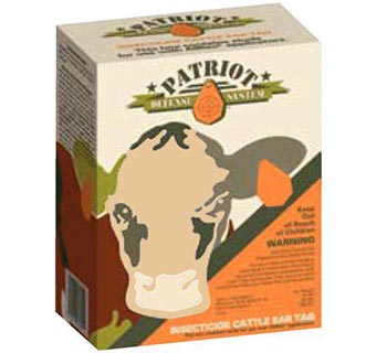 PATRIOT™ INSECTICIDE CATTLE EAR TAGS 120/PKG