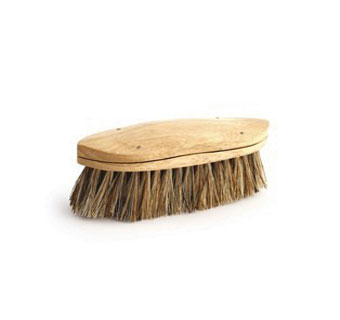 LEGENDS™ NATURAL UNION CHARGER CUR-BACK HEAVY GROOMING BRUSH NATURAL