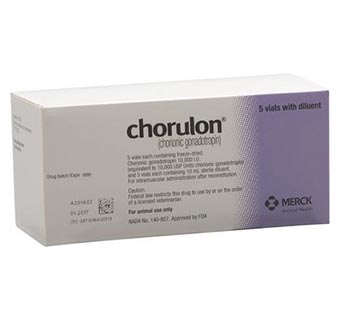 CHORULON® HCG INJECTABLE 5 X 10 ML (RX)