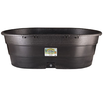 POLY OVAL STOCK TANK  - 150 GALLON - EACH
