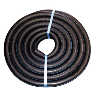BLUE LINE COILED MILK HOSE 50 FT BLACK 3/4 IN X 7/32 IN
