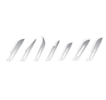 SURGICAL BLADE STAINLESS STEEL #22 100/PKG 29515