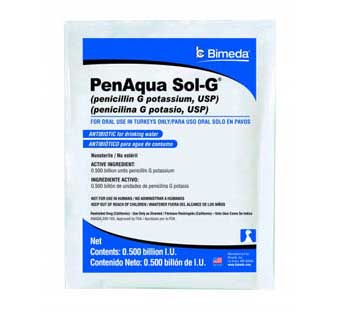 PENAQUA SOL-G® (PENICILLIN G POTASSIUM, USP) 0.5BU