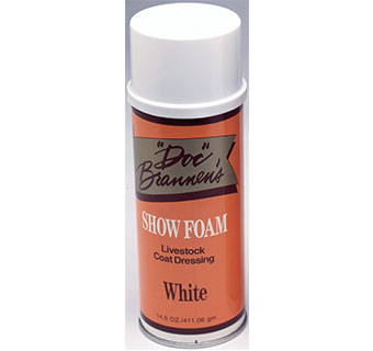 SHOW FOAM WHITE 14.5 OZ