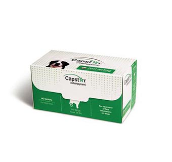 CAPSTAR® TABLETS FOR DOGS OVER 25 LB GREEN 60/BOX (BULK)